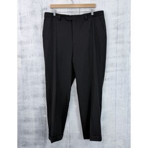 Linea Naturale Giannetti Piero Dress Pants Mens 38x29 Striped Super 110's Wool